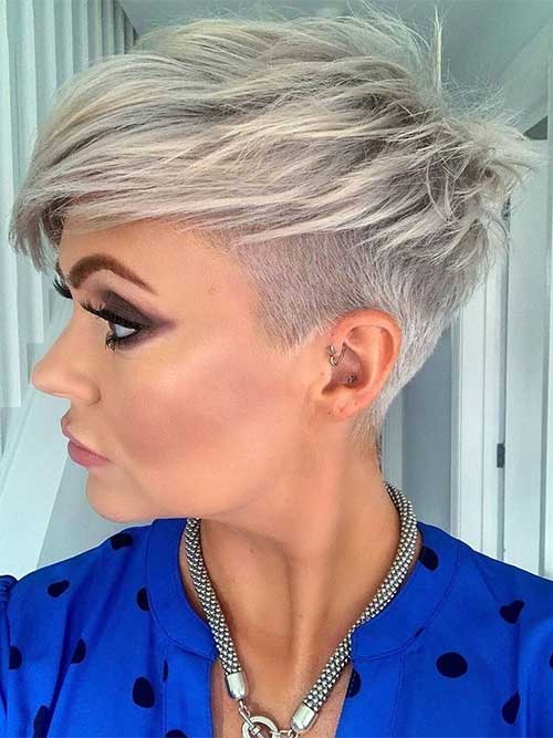 A stunning undercut pixie for women is one of the best short haircut ideas to try in 2023