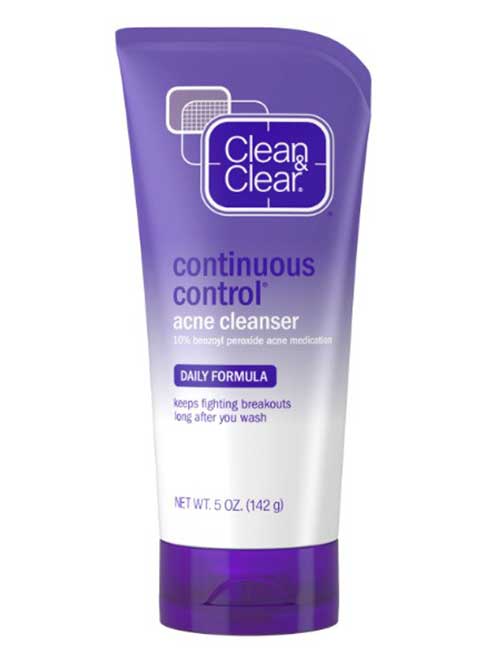 If you are looking for effective cleansers for acne prone skin then, try Clean & Clear's Continuous Control Acne Cleanser