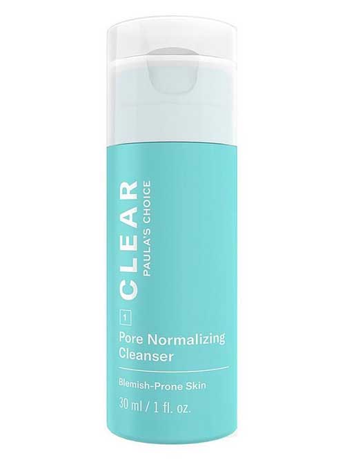Paula's Choice CLEAR Pore Normalizing Cleanser is a highly effective skincare product designed to combat acne and blemishes