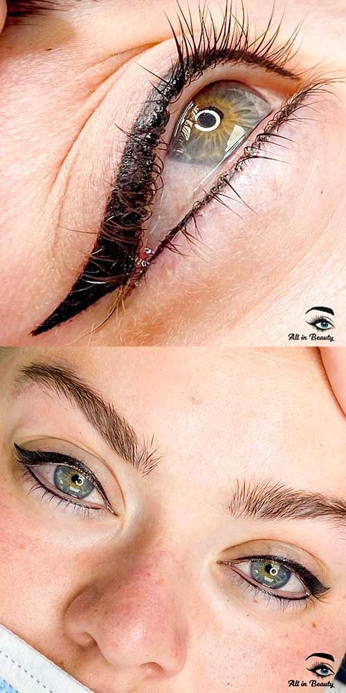 The cat eye eyeliner style is a classic and timeless trend that exudes elegance and sophistication