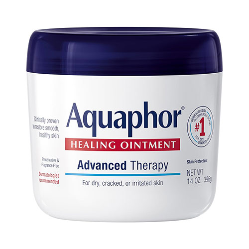 Aquaphor Healing Ointment Advanced Therapy Skin Protectant for Dry Skin Is Best of Overnight Skin Care Products