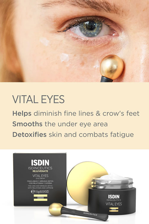 ISDIN Isdinceutics Vital Eyes to Combat Wrinkles and Refresh Your Eyes