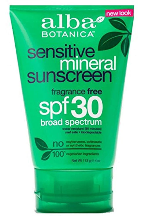 Alba Botanica Sensitive Mineral Sunscreen SPF 30