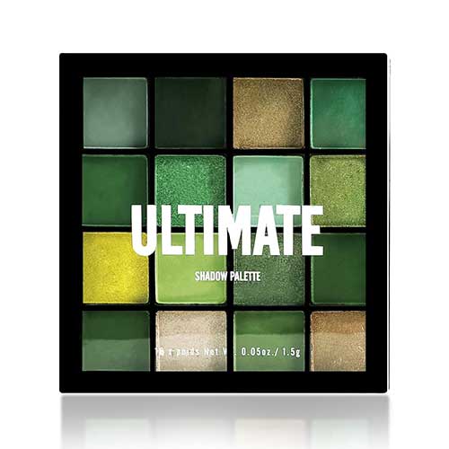 Boobeen Green Eyeshadow Palette Makeup-16 Colors, Matte and Glitter Eyeshadows