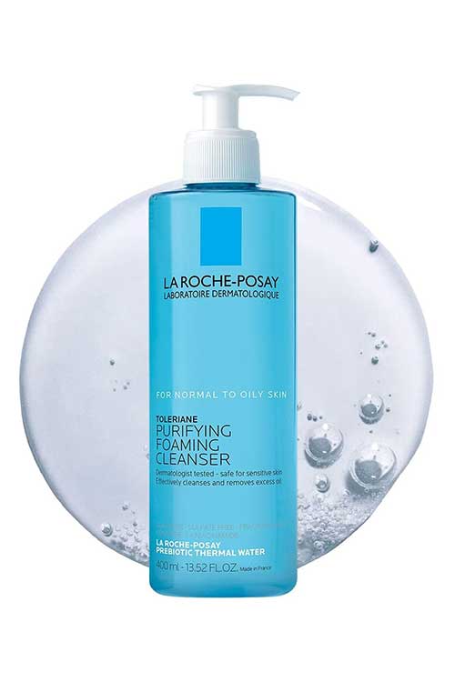 La Roche-Posay Toleriane Purifying Foaming Facial Cleanser, Oil Free Face Wash for Oily Skin and for Sensitive Skin