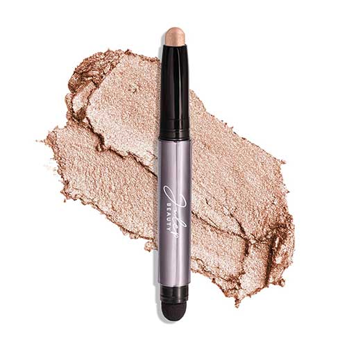 Julep's champagne shimmer eyeshadow stick features a waterproof crème to powder formula for stunning, long-lasting eye color.